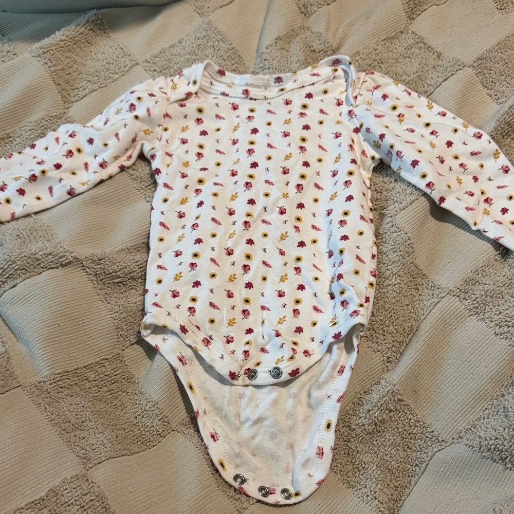 Floral Print Kids One Piece